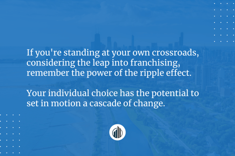 The Franchise Ripple Effect – How Individual Choices Drive Widespread Change | LeBrun Advisory Group | Rich LeBrun The Franchise Ripple Effect – How Individual Choices Drive Widespread Change | LeBrun Advisory Group | Rich LeBrun