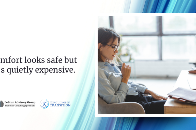 The Hidden Cost of Comfort | LeBrun Advisory Group | Rich LeBrun The Hidden Cost of Comfort | LeBrun Advisory Group | Rich LeBrun
