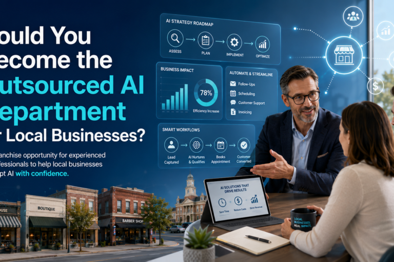 Could You Become the Outsourced AI Department for Local Businesses? | LeBrun Advisory Group | Rich LeBrun Could You Become the Outsourced AI Department for Local Businesses? | LeBrun Advisory Group | Rich LeBrun